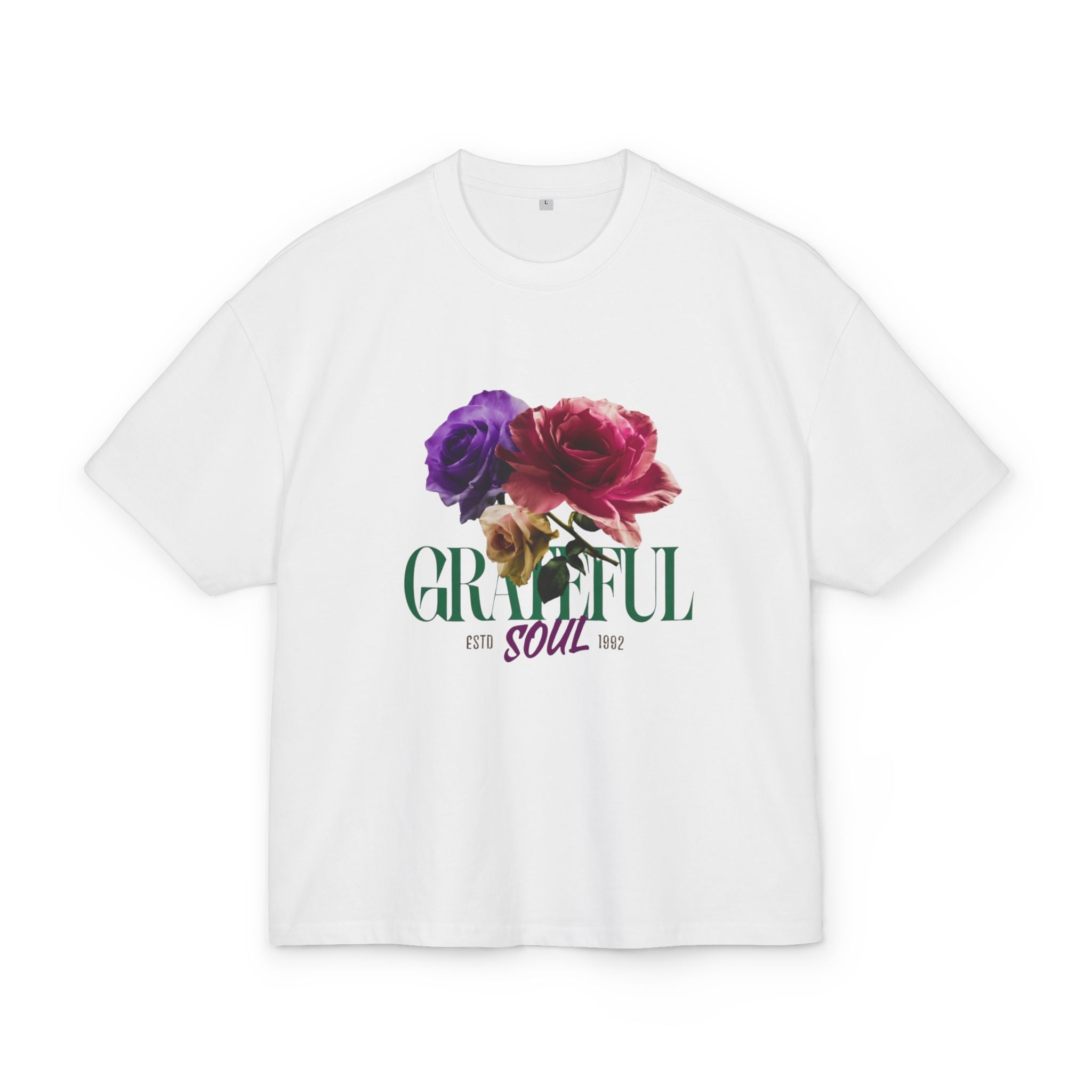 Boxy katoenen T-Shirt