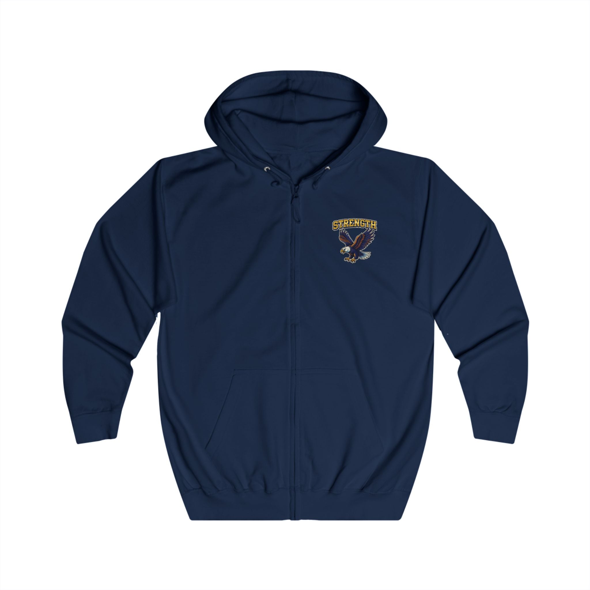 Athletic Zip-Up Hoodie