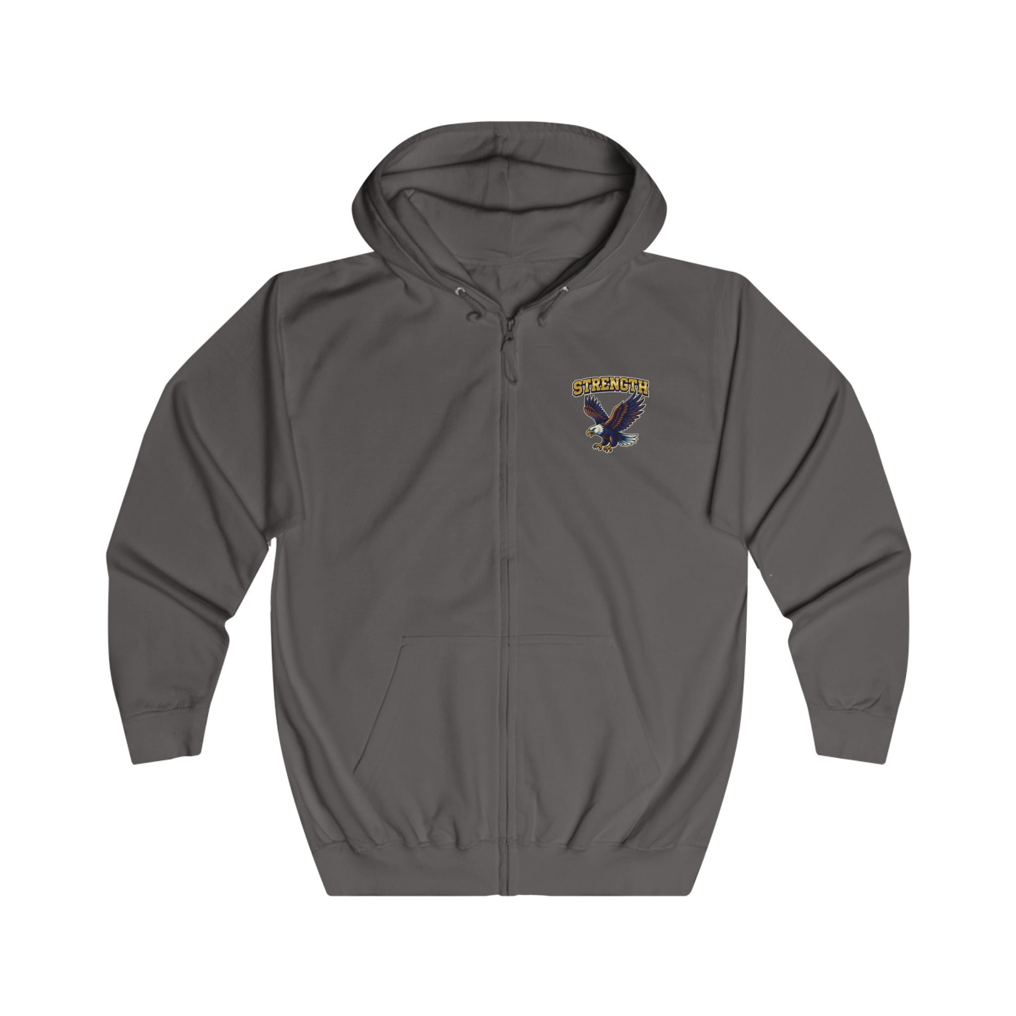 Athletic Zip-Up Hoodie