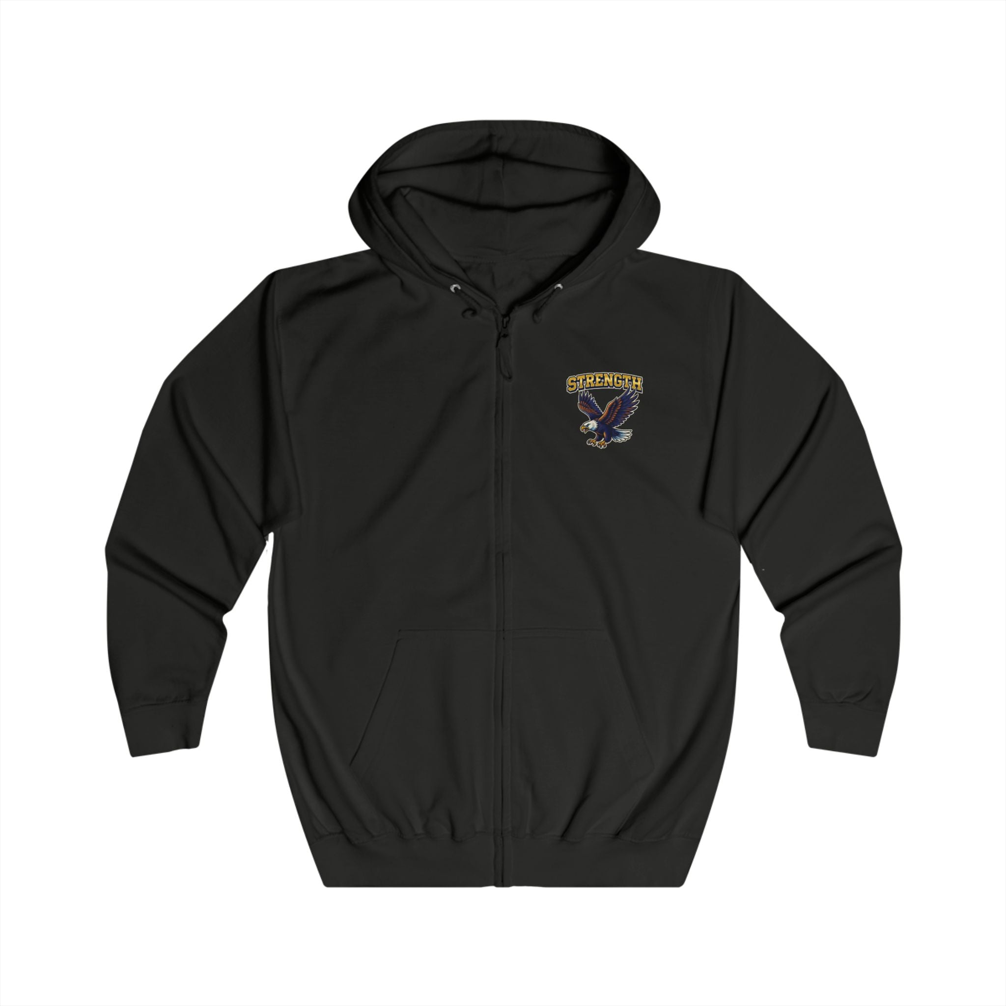 Athletic Zip-Up Hoodie
