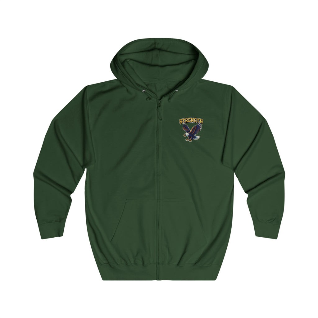 Athletic Zip-Up Hoodie