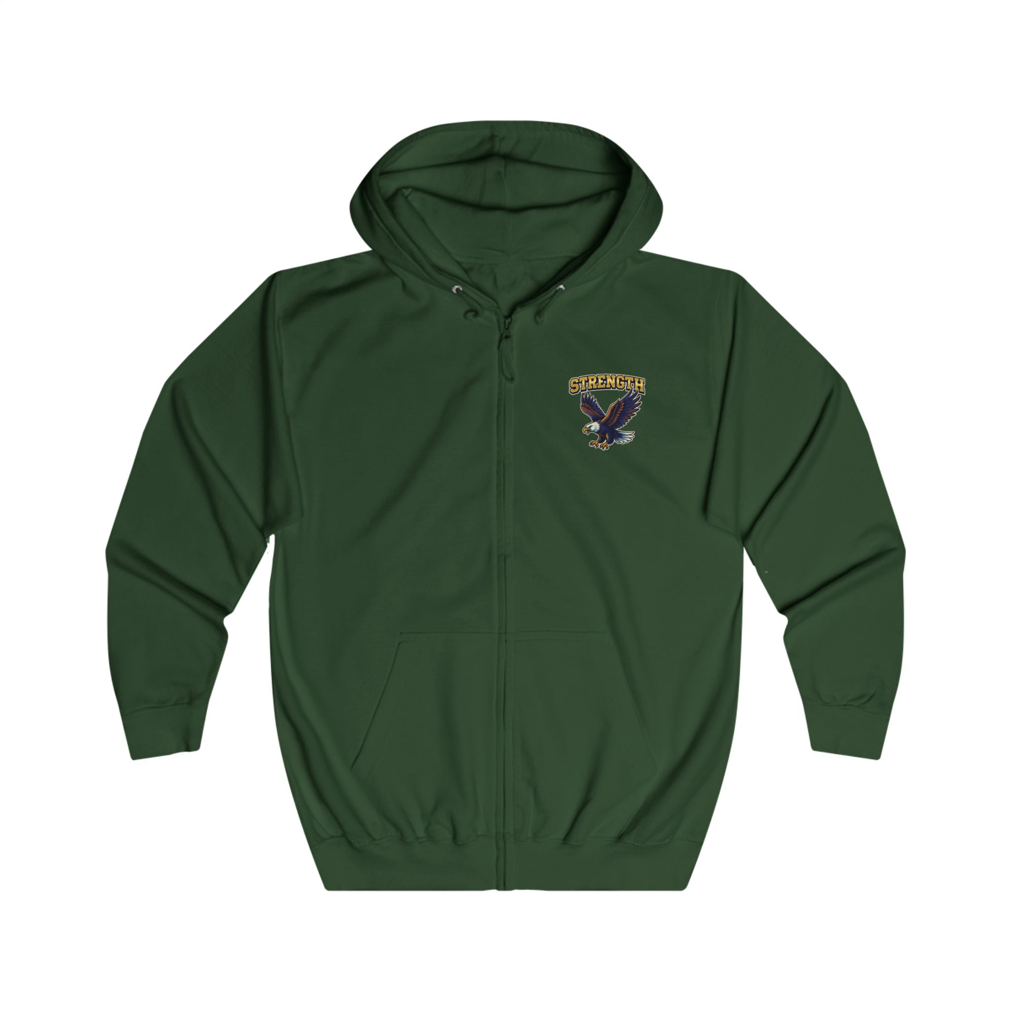 Athletic Zip-Up Hoodie