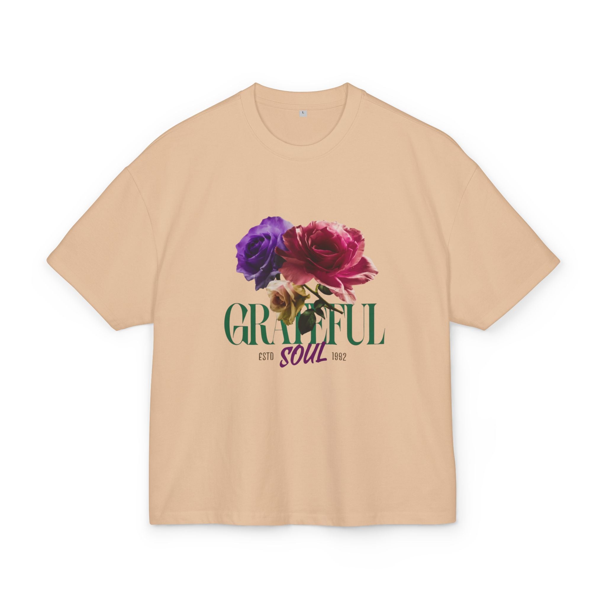 Boxy katoenen T-Shirt