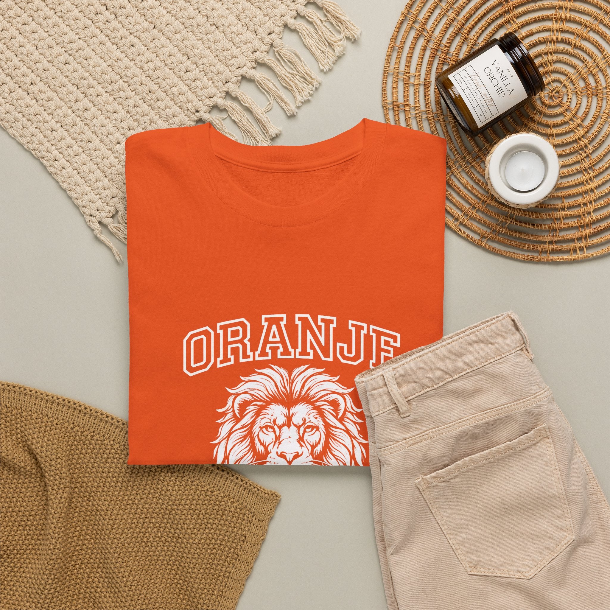 Premium Oranje T-Shirt