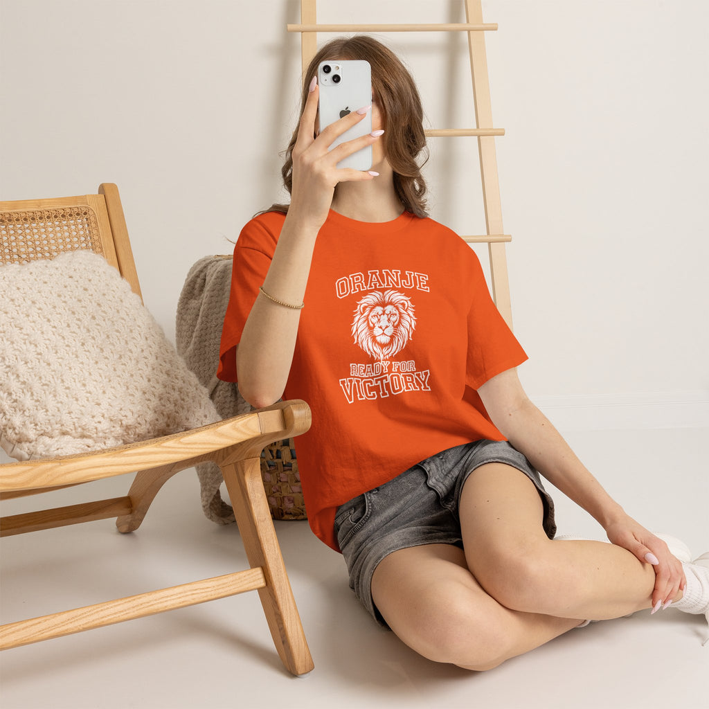 Premium Oranje T-Shirt