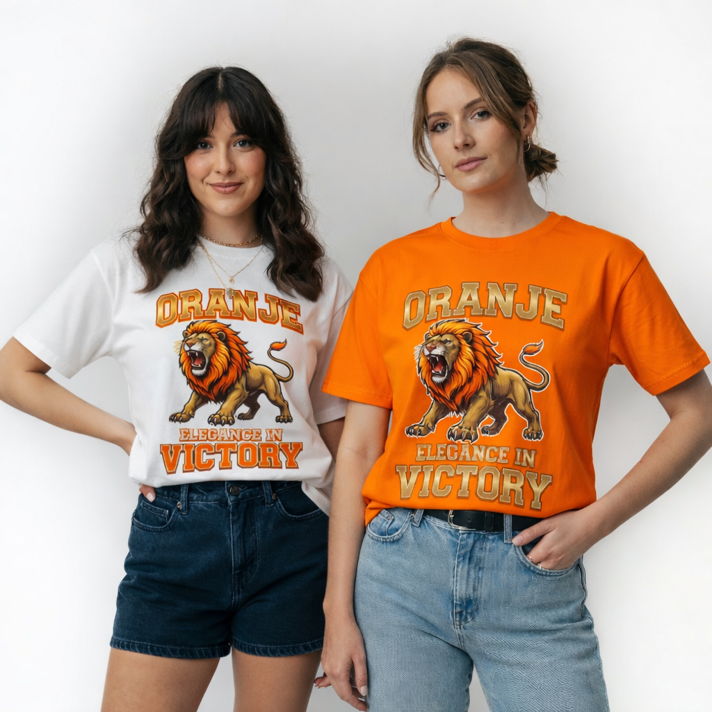 Oranje supporter T-Shirt