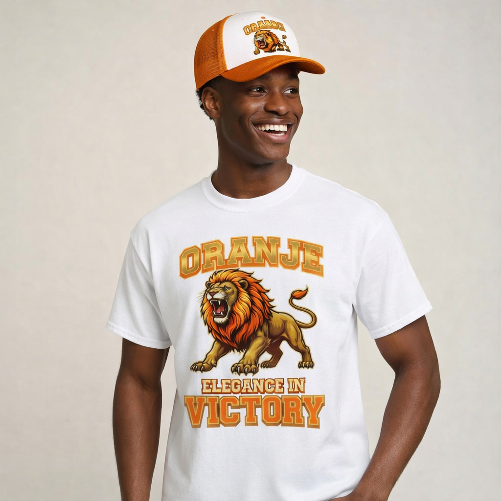 Oranje supporter T-Shirt