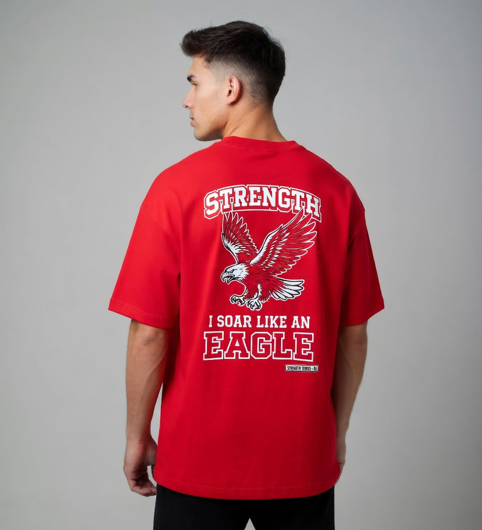 Oversize T-shirt - met print