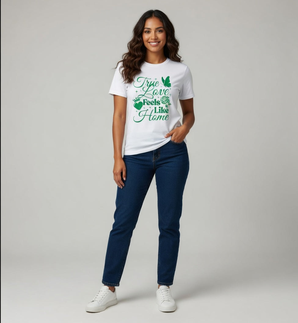 T-Shirt - met tekst